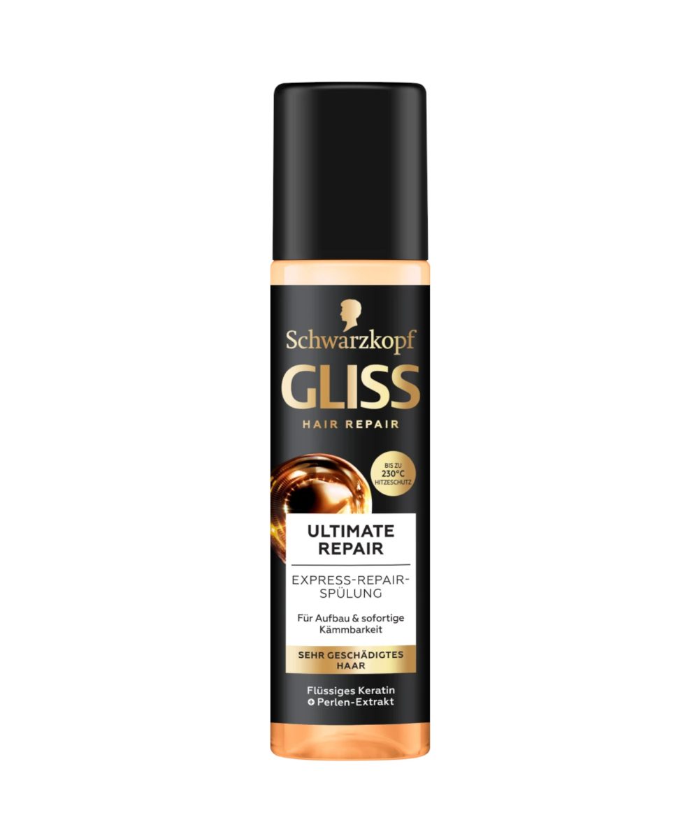 GLISS KUR Conditioner Spray réparateur express, Ultimate Repair, 200 ml