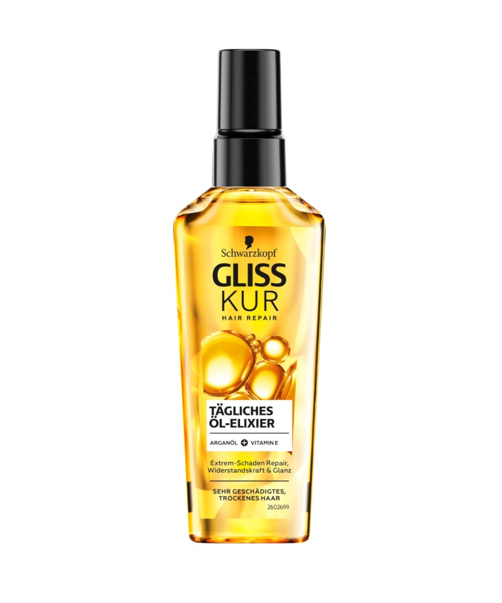 GLISS KUR Elixier Huile de Cheveux, 75 ml