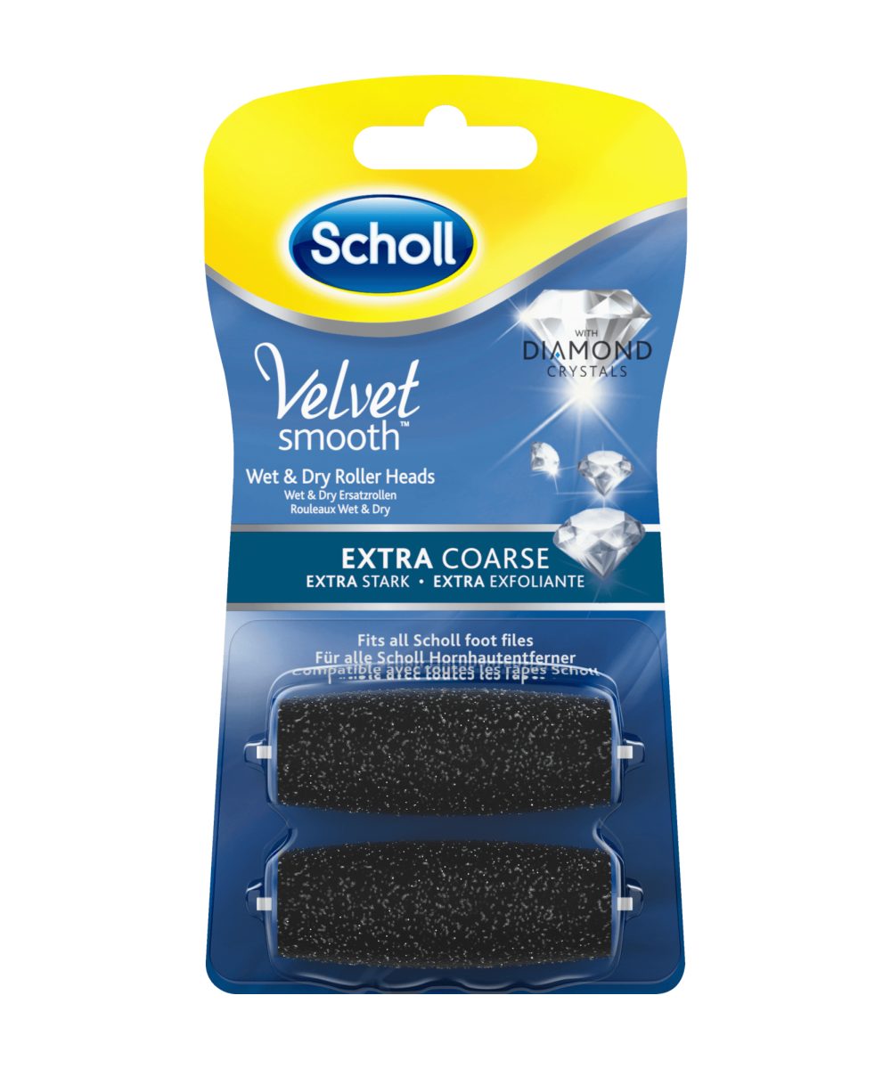 SCHOLL Recharge Pedi Wet & Dry Extra Fort, 2 St