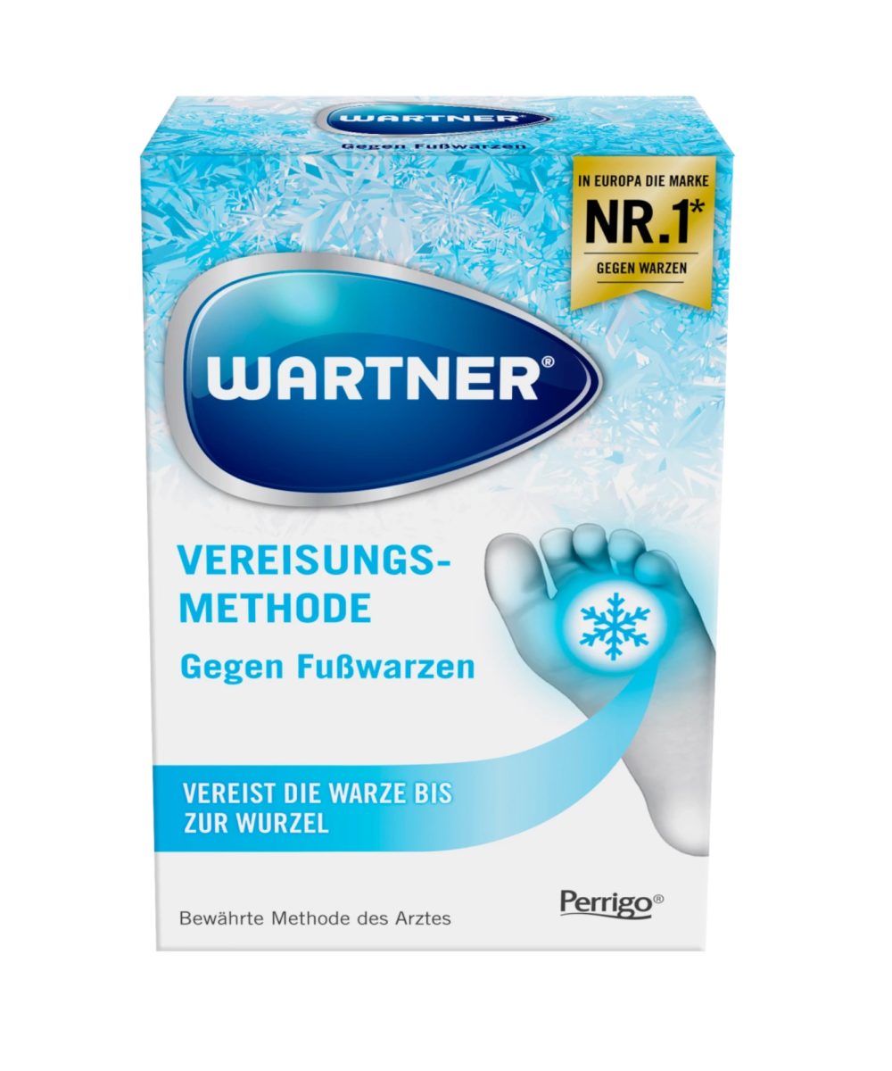 WARTNER Dissolvant de verrues, méthode de congélation pour les verrues des pieds, 50 ml