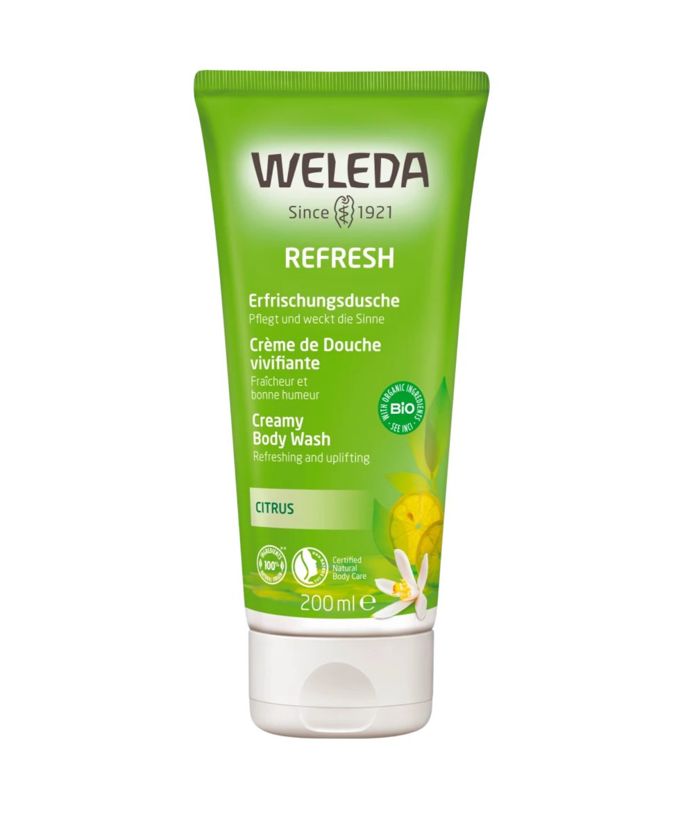 WELEDA Crème Douche d'agrumes, 200 ml