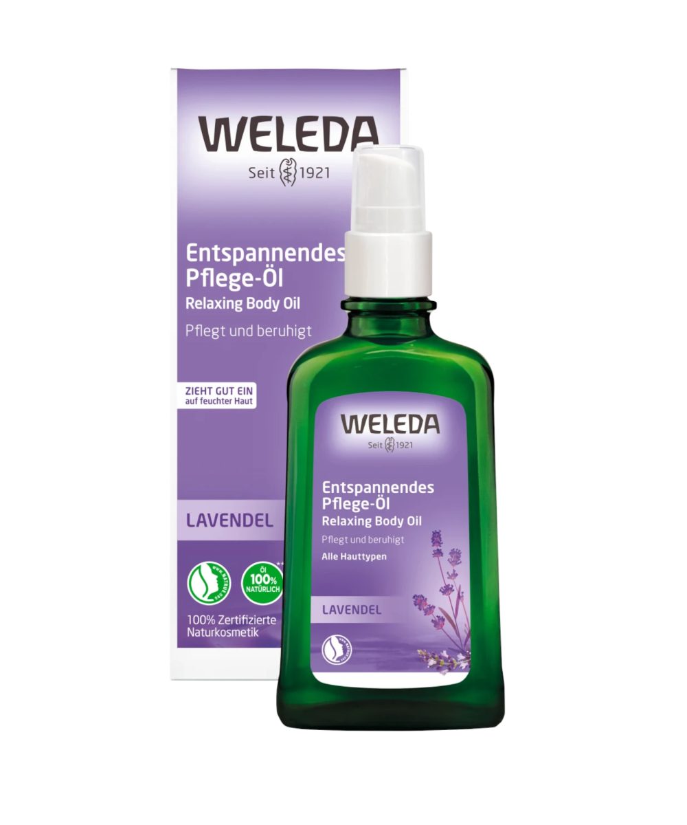 WELEDA Huile de corps à la lavande, 100 ml