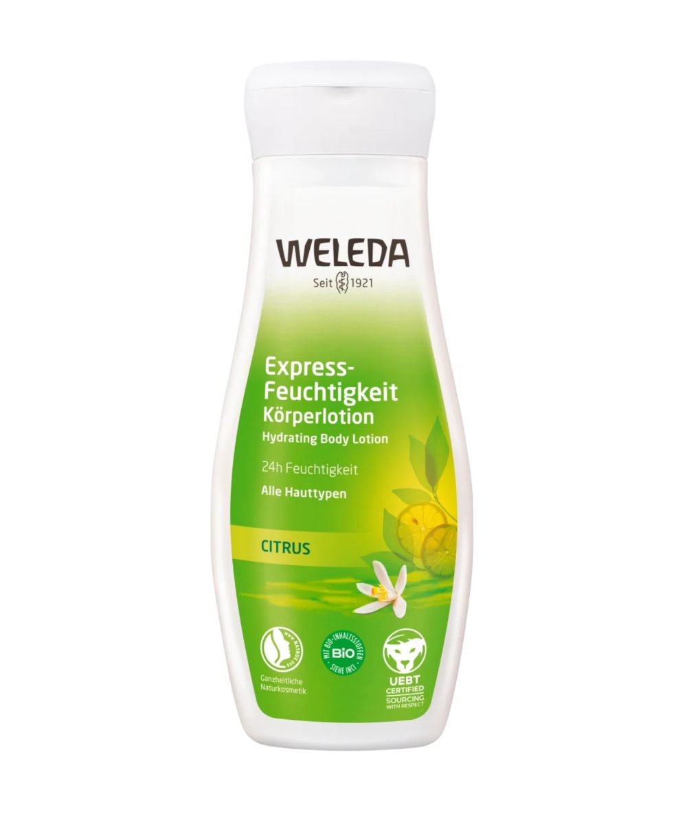 WELEDA Lotion pour le corps d'agrumes, 200 ml